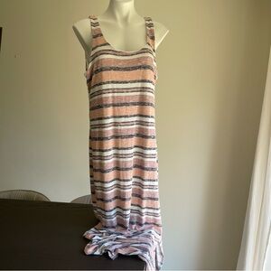 Just Fab Striped Maxi Dress